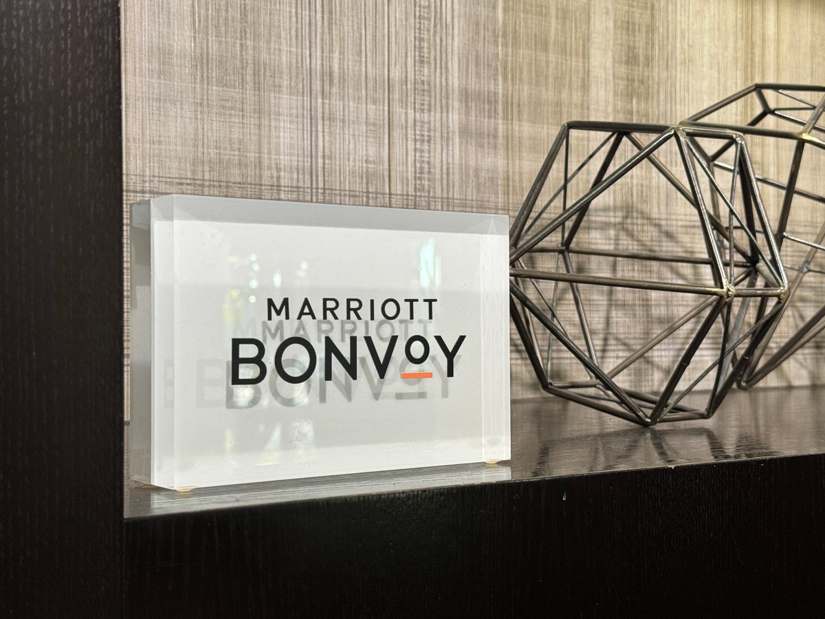 Marriott Bonvoy signage at Courtyard Buena Park