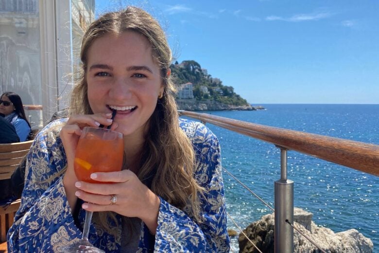 McKay Aperol Spritz Nice France