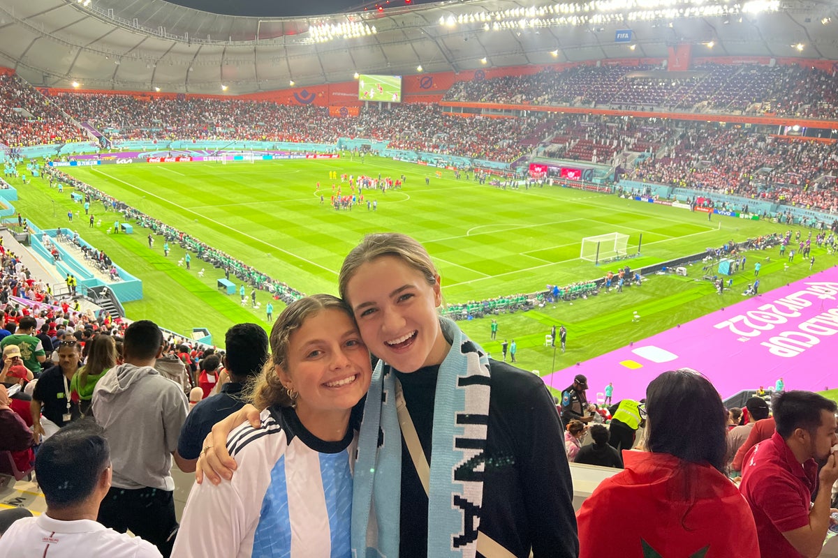 McKay and Friend Doha Qatar 2022 World Cup