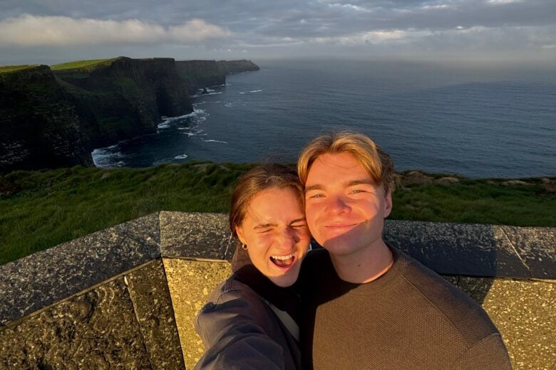 McKay and Husband Cliffs of Moher