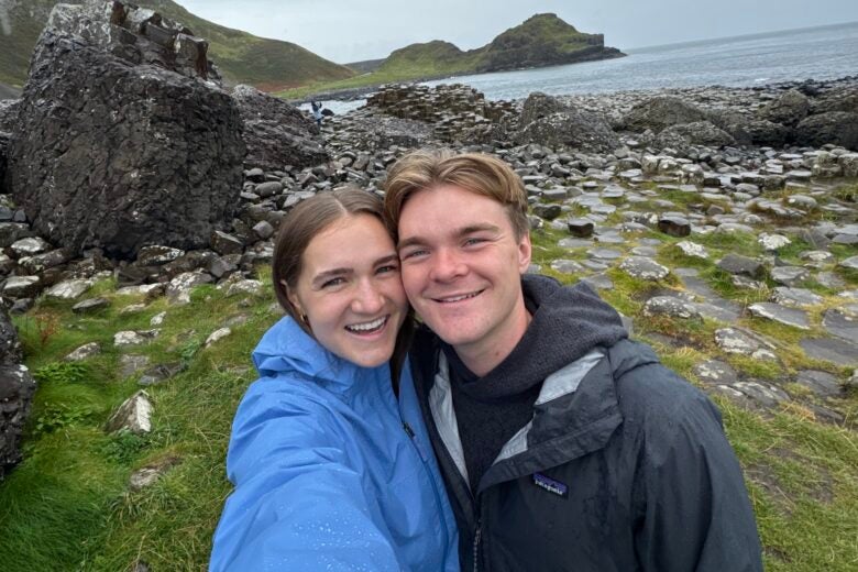 McKay and Husband Giants Causeway Ireland