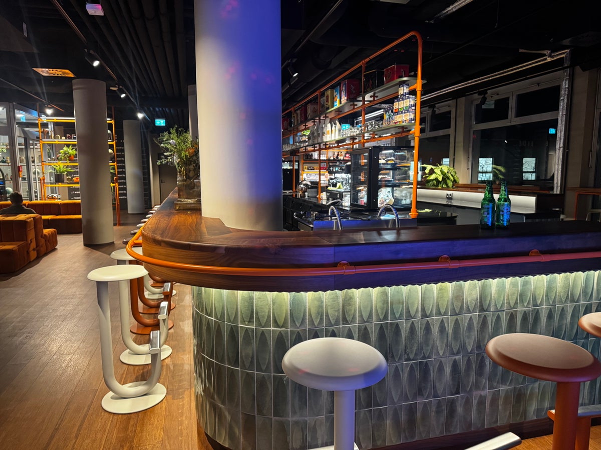 Me and All Hotel Berlin East Side lobby bar stools