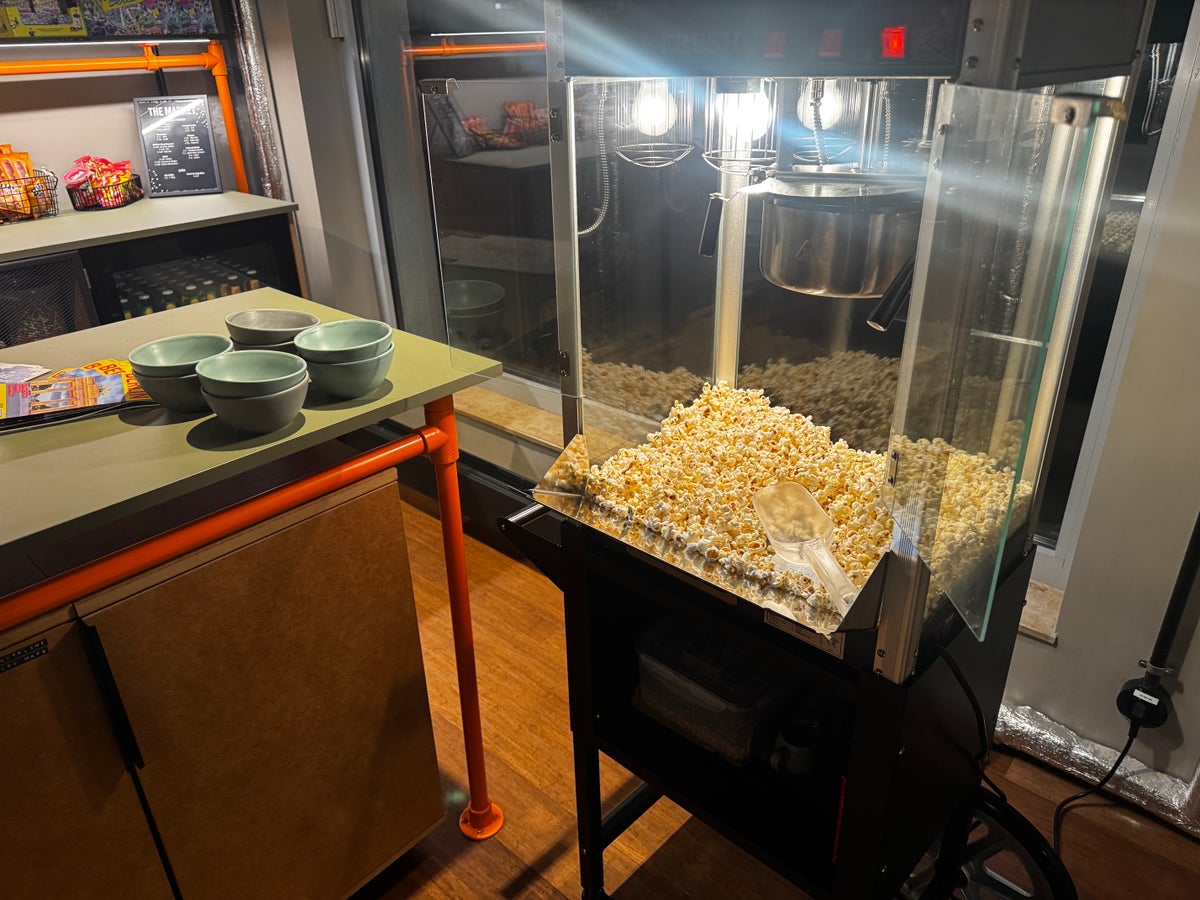 Me and All Hotel Berlin East Side lobby popcorn