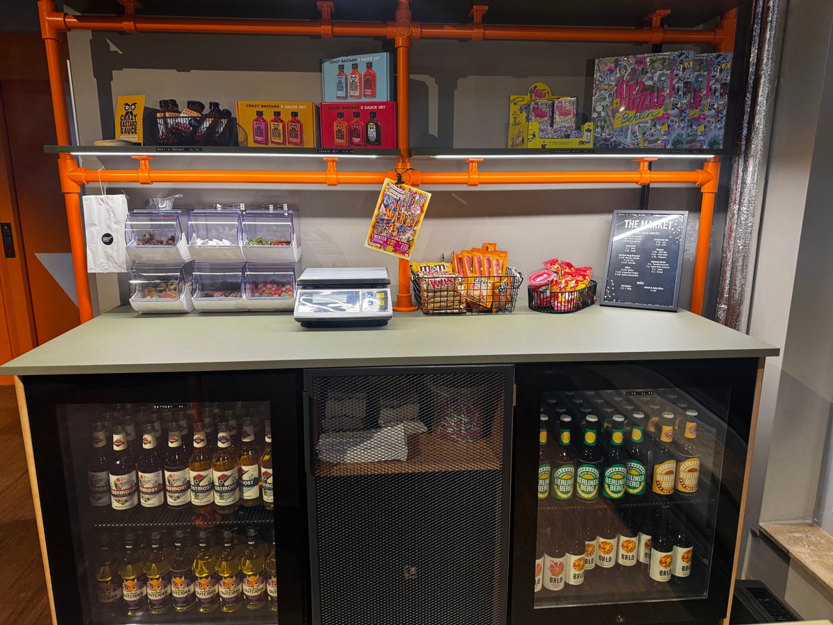 Me and All Hotel Berlin East Side lobby snack shop