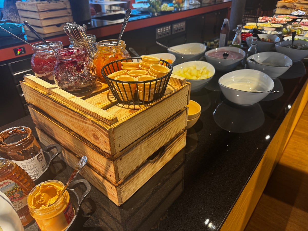 Me and All Hotel Berlin East Side restaurant jams yogurts