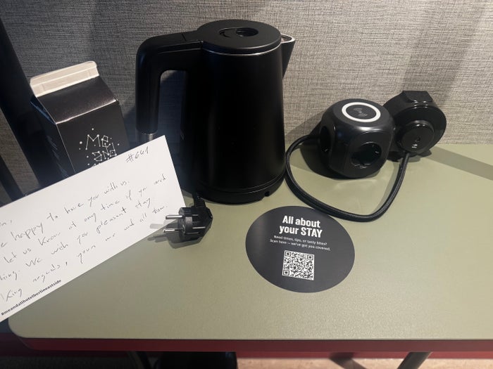 Me and All Hotel Berlin East Side tea kettle