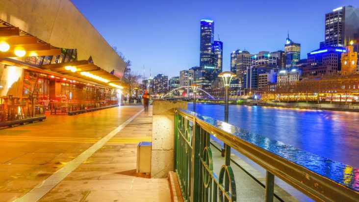 Melbourne at Night Melbourne at Night
