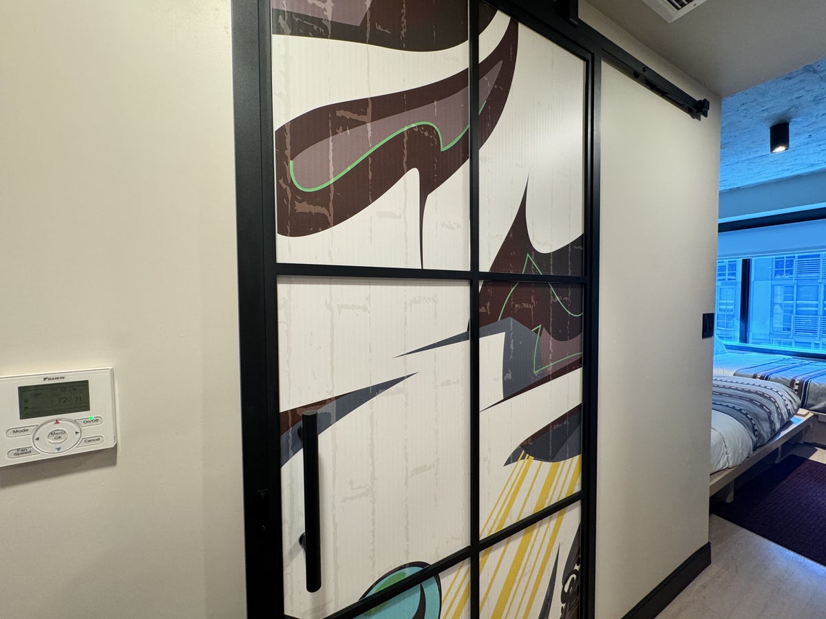 Moxy Miami Wynwood Bathroom Door Art Panel