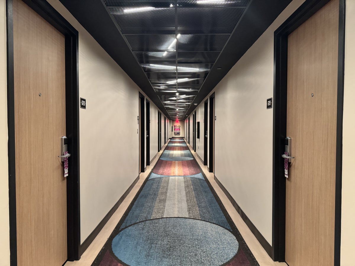 Moxy Miami Wynwood Guest Floor Long View