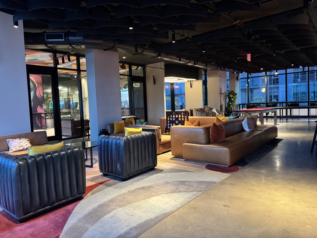 Moxy Miami Wynwood Lobby Lounge Seating
