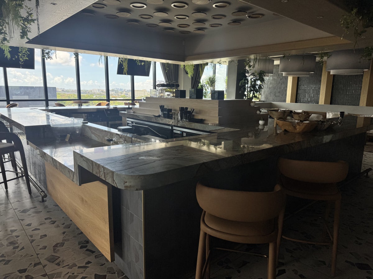 Moxy Miami Wynwood Rooftop Bar Counter