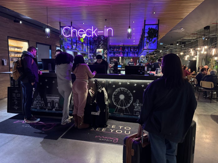 Moxy Paris Charles de Gaulle Airport check in
