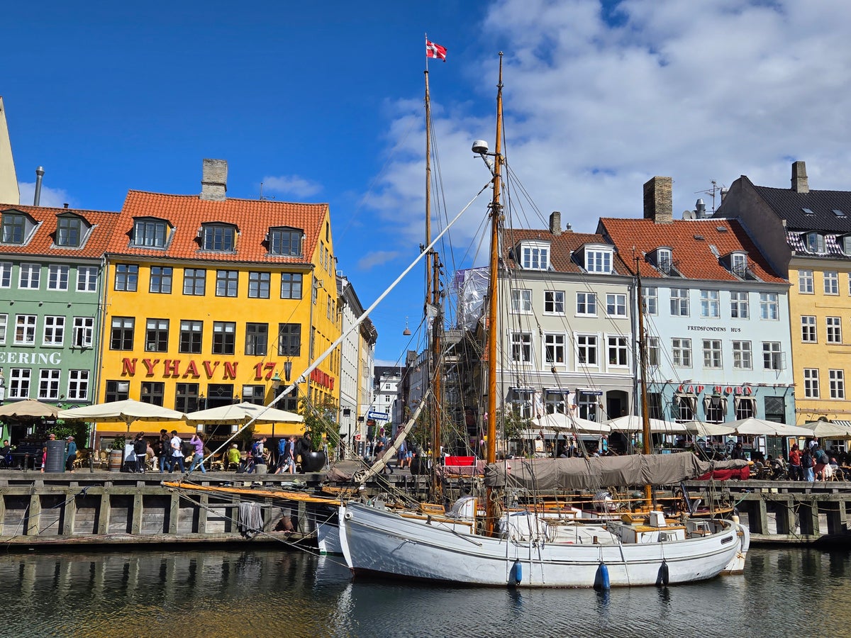 Nyhavn Canal Copenhagen Denmark