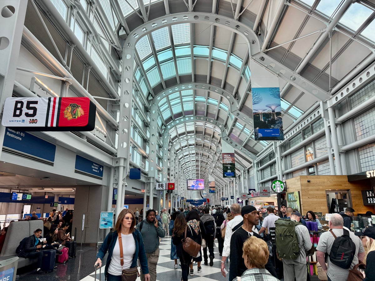 ORD Terminal 1 United Gates