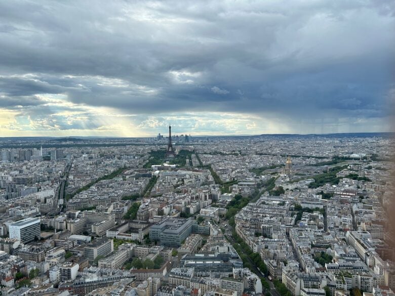 Paris from Tour de Montparnasse