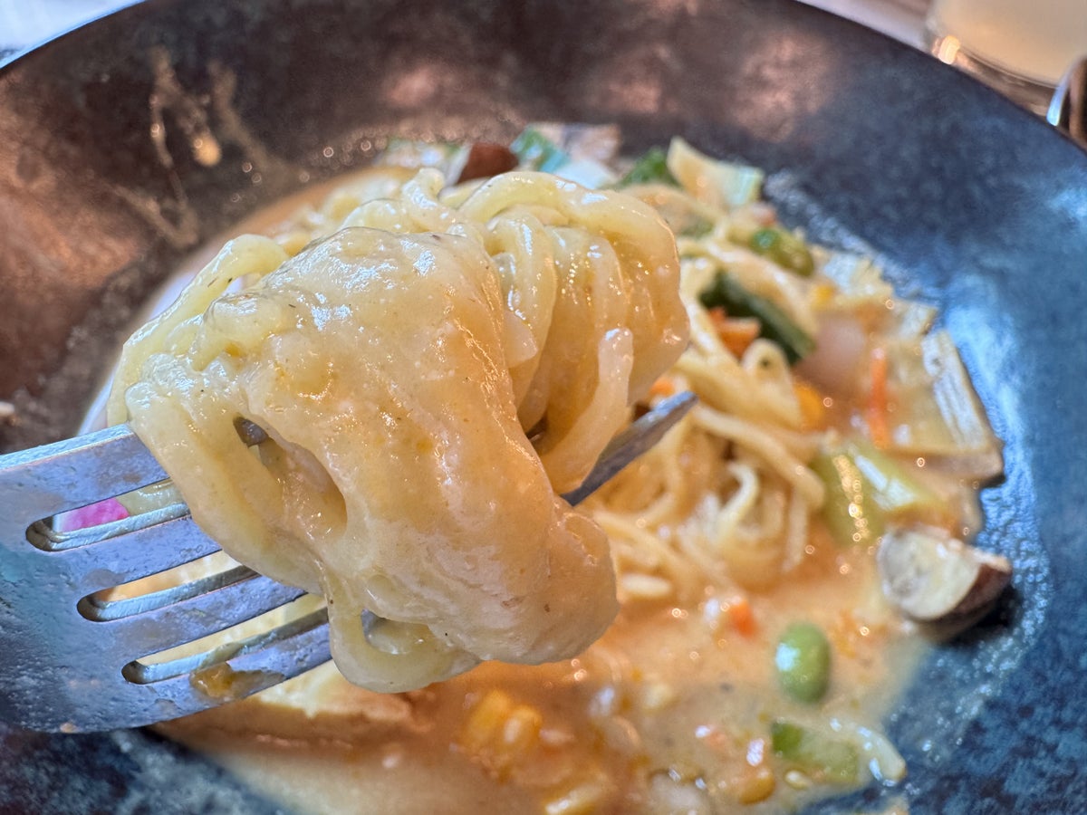 Plaza Premium First DFW Clumpy Noodles