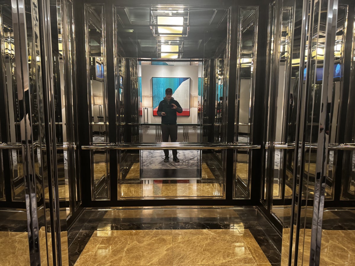 Ritz Carlton Baku Elevator Interior