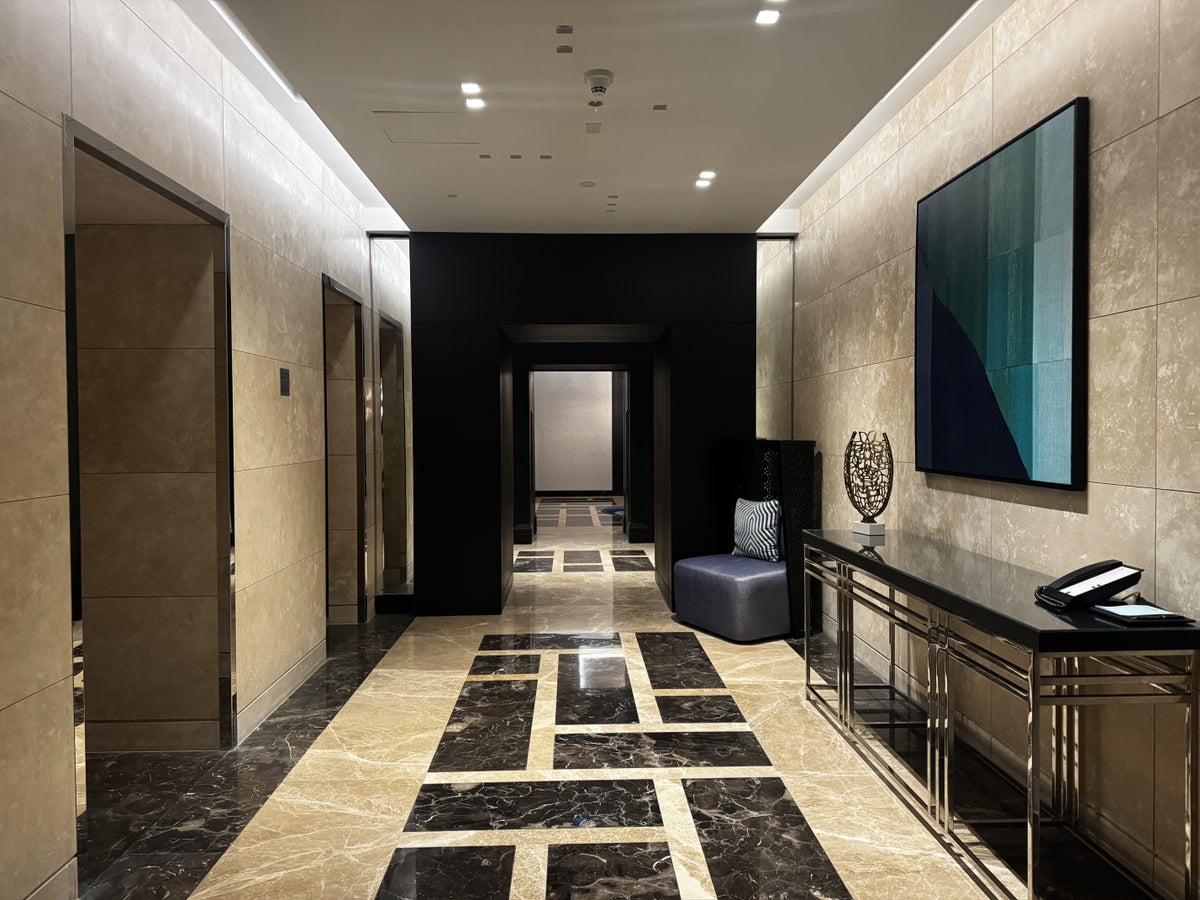 Ritz Carlton Baku Elevator Waiting Area