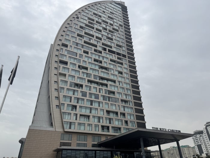 Ritz Carlton Baku Exterior Front View