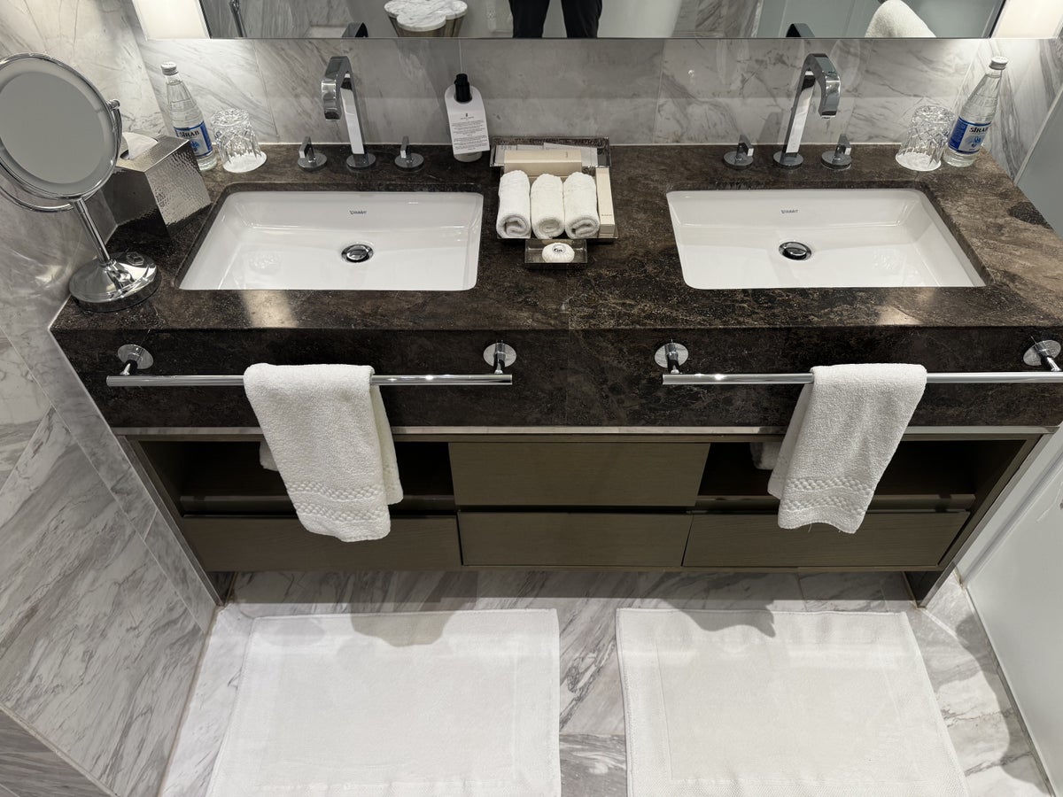 Ritz Carlton Baku Main Bathroom Double Vanity