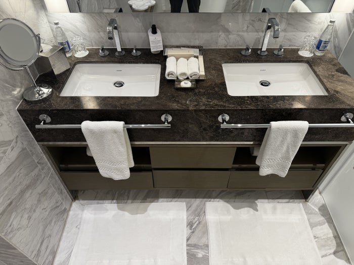 Ritz Carlton Baku Main Bathroom Double Vanity