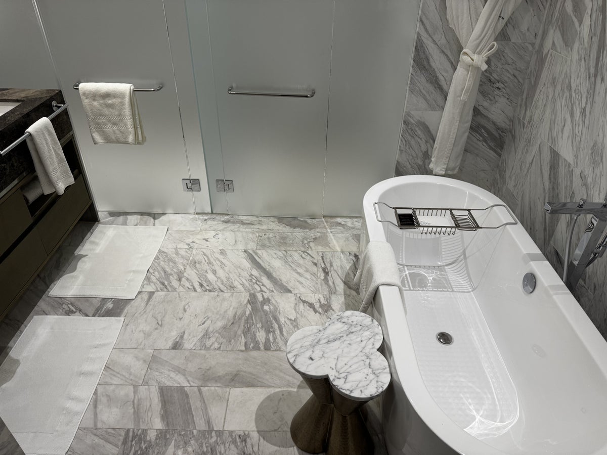 Ritz Carlton Baku Main Bathroom Soaking Tub