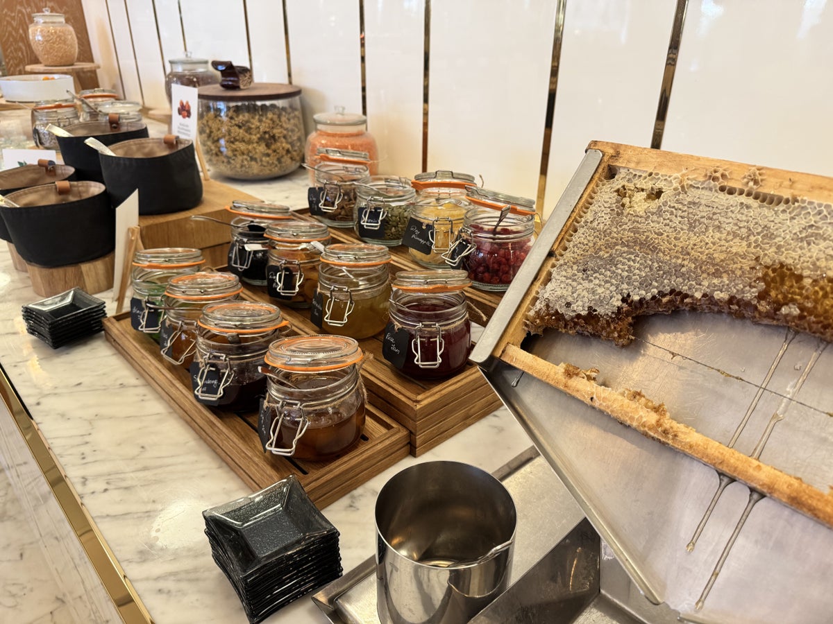 Ritz Carlton Baku Tribeca Buffet Jams Honeycomb