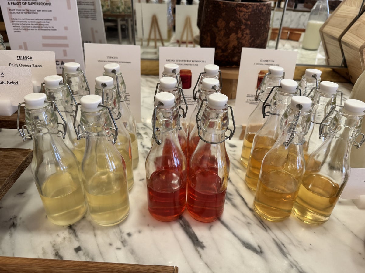 Ritz Carlton Baku Tribeca Buffet Kombucha