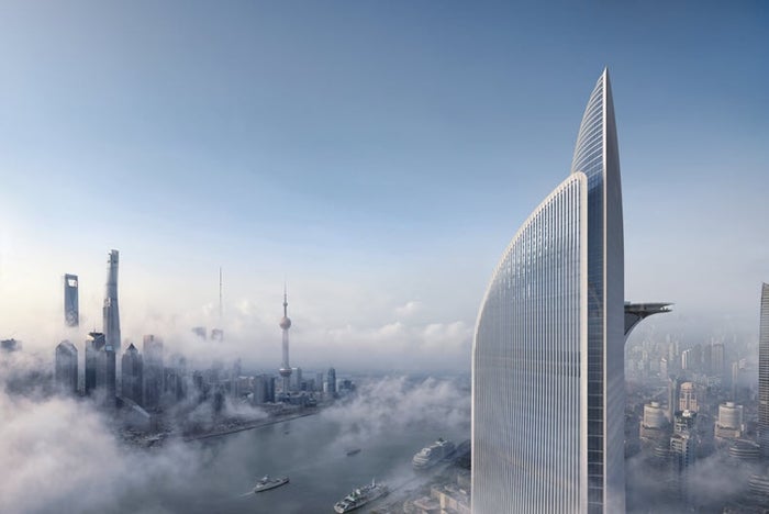 Ritz Carlton Reserve Shanghai rendering Ritz Carlton Reserve Shanghai rendering