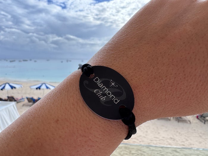 Royalton Vessence Barbados Diamond Club wristband