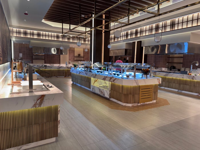 Royalton Vessence Barbados Essenza breakfast buffet