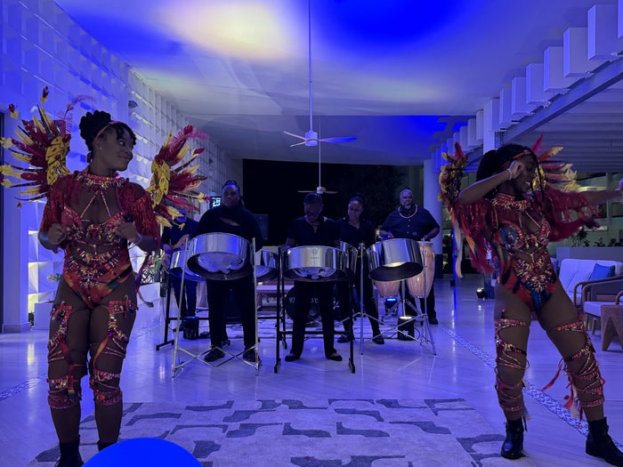 Royalton Vessence Barbados activities night entertainment