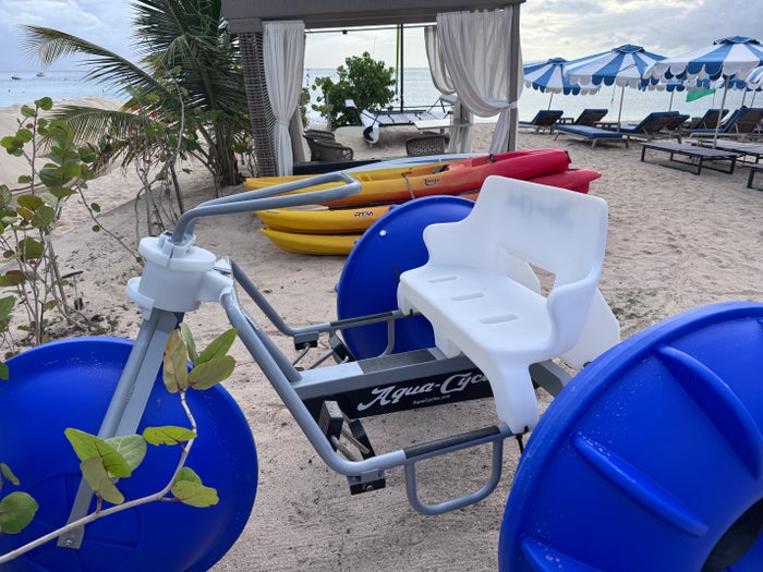 Royalton Vessence Barbados beach Aqua Cycle
