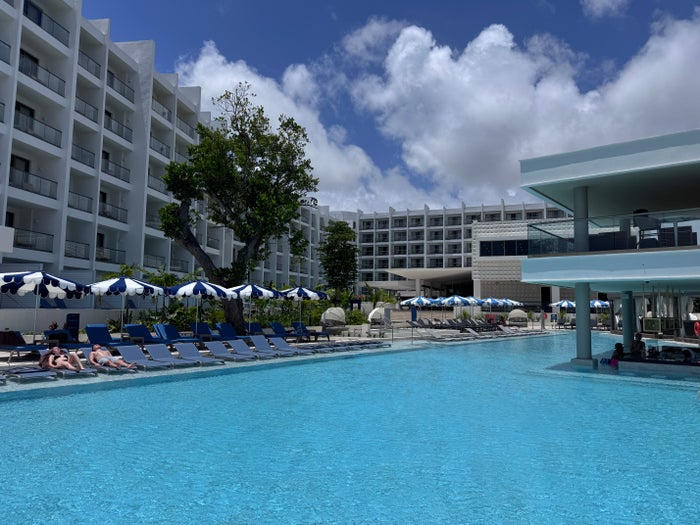 Royalton Vessence Barbados property from pool