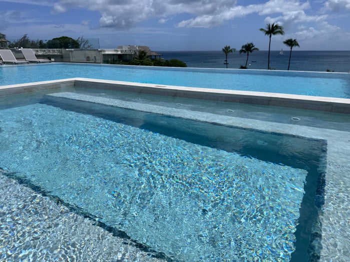 Royalton Vessence Barbados rooftop hot tub