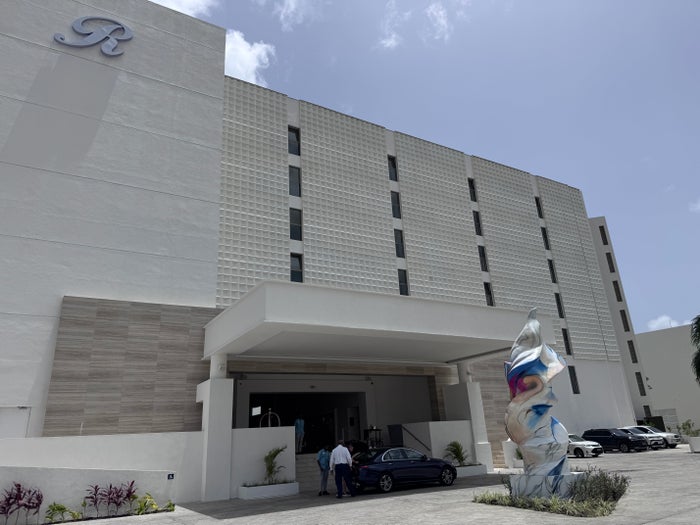 Royalton Vessence Barbados view from street