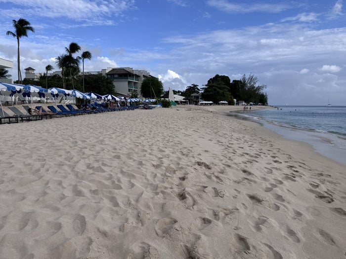 Royalton Vessence Barbados view of beach
