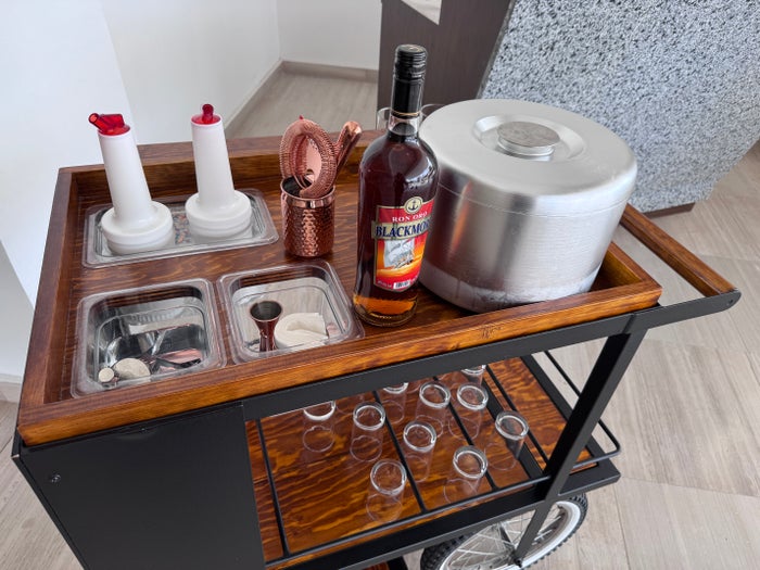 Royalton Vessence Barbados welcome drink
