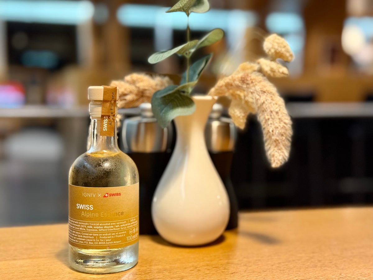 SWISS Alpine Essence cocktail