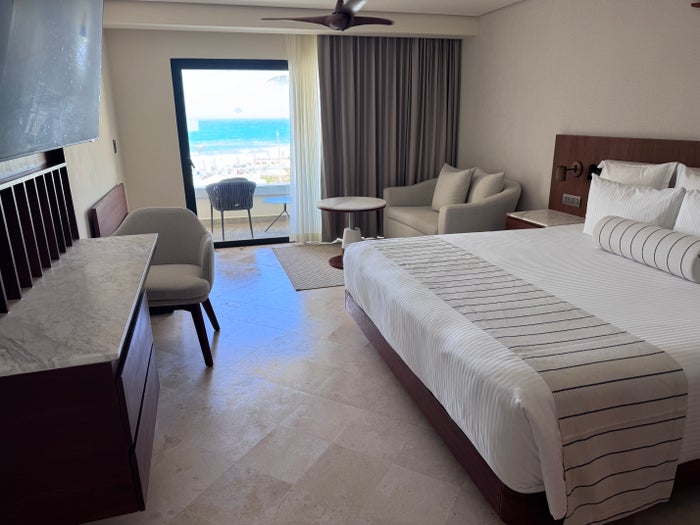 Secrets Mirabel Cancun Bedroom Desk Armchair View