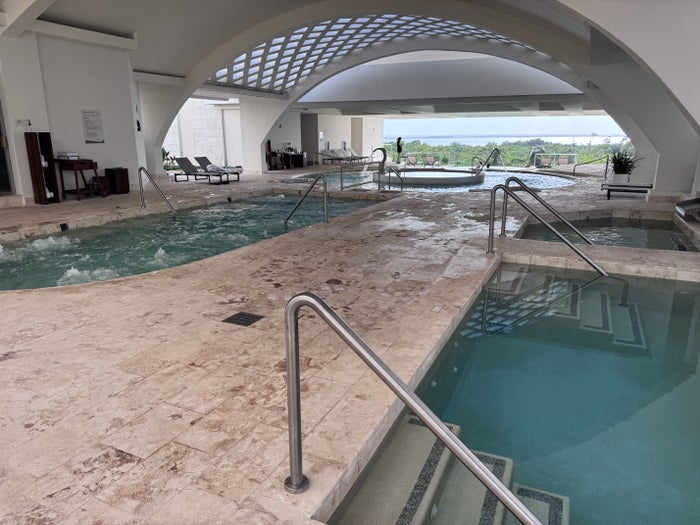 Secrets Mirabel Cancun Hot Tub Pool Railing