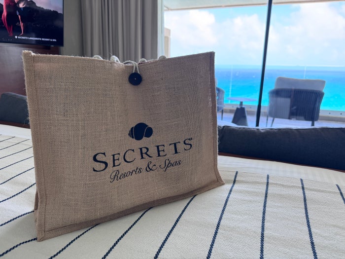 Secrets Mirabel Cancun Secrets Resort Gift Bag