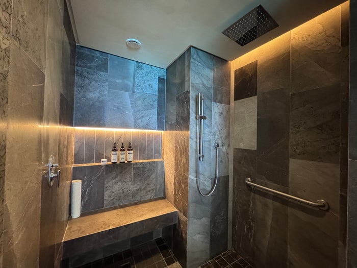 Secrets Mirabel Cancun Walk in Shower Bathroom
