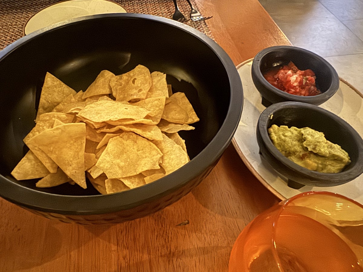 Secrets Royal Beach Punta Cana El Patio Chips and Salsa
