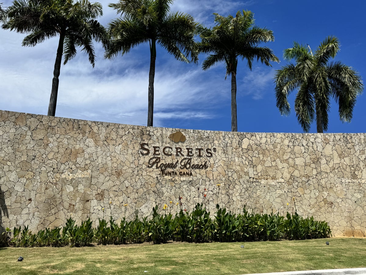 Secrets Royal Beach Punta Cana Entrance Sign