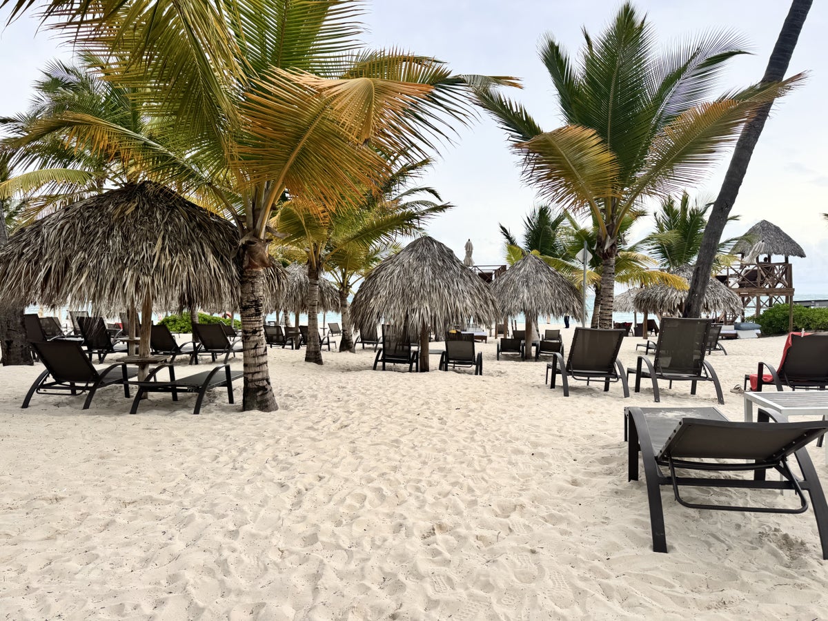 Secrets Royal Beach Punta Cana Preferred Beach Palapas