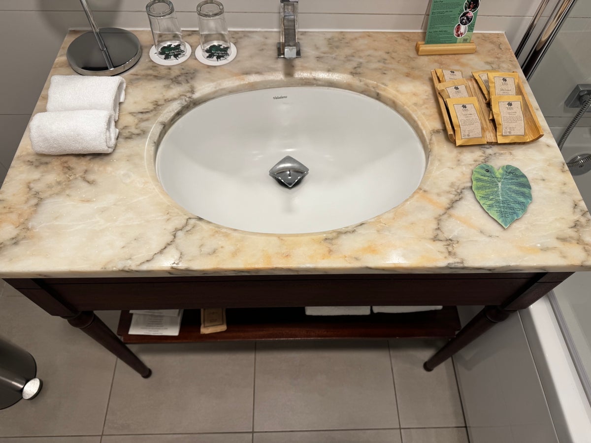 Senhora da Rosa Mr Mrs Smith Azores bathroom sink
