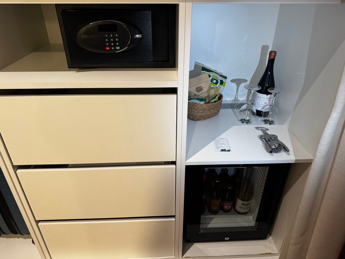 Senhora da Rosa Mr Mrs Smith Azores bedroom closet minibar