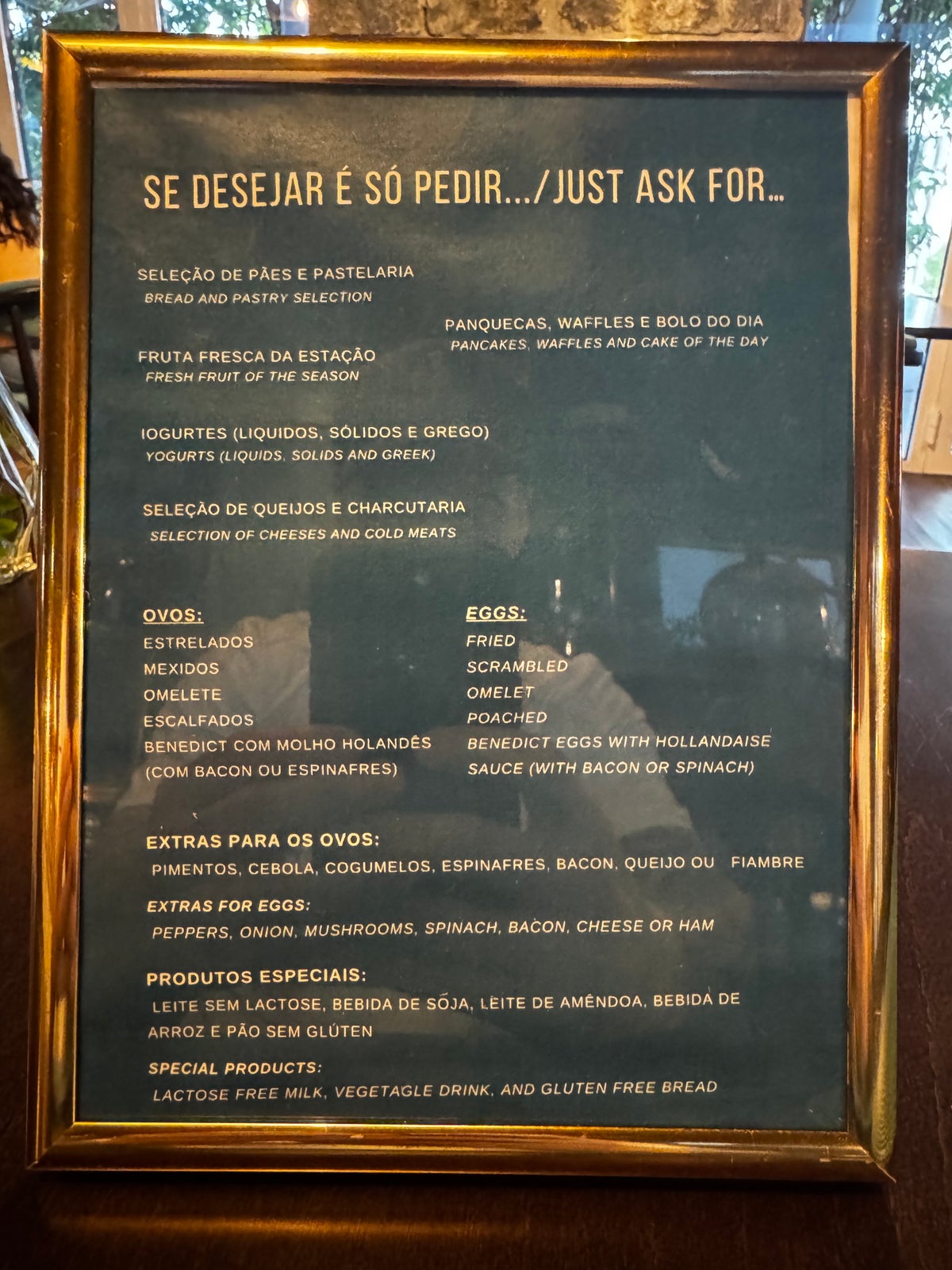 Senhora da Rosa Mr Mrs Smith Azores restaurant breakfast menu