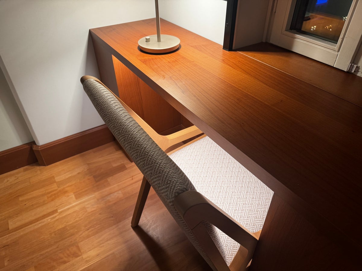 Sheraton Stockholm Hotel bedroom desk chair